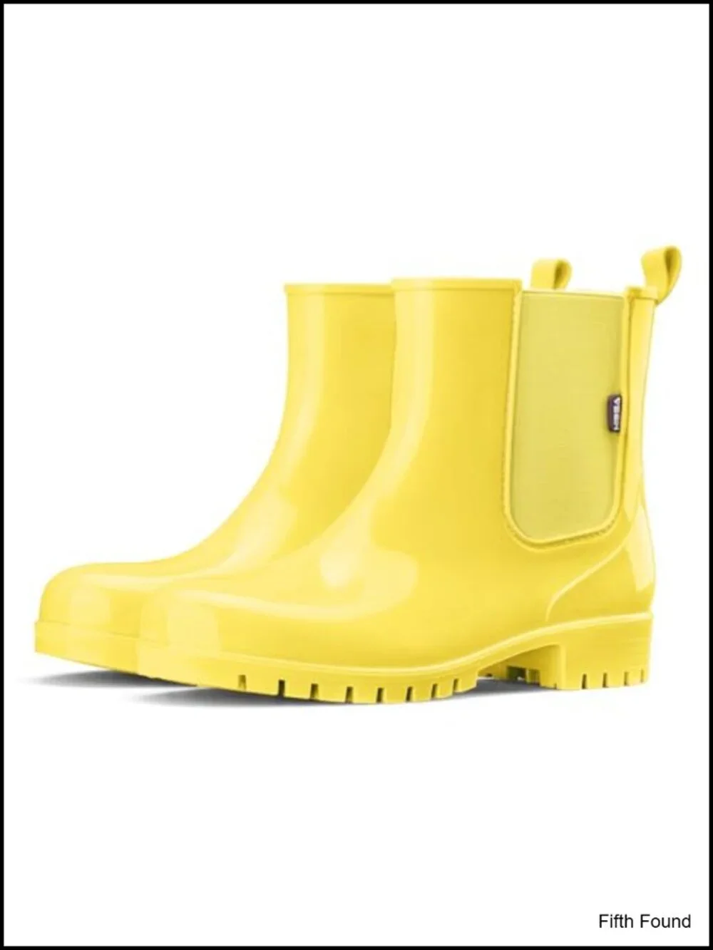 Waterproof Chelsea Rain Boots for Women Lightweight Anti-Slip